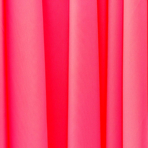 Hot Pink Chiffon Drape