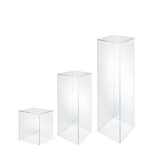 Plinth - Clear Acrylic 