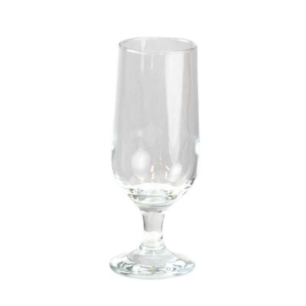 Stemmed beer glass