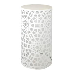 white lace large plinth