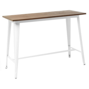 Tolix Bar Bench - White