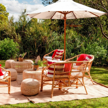 Rattan Lounge outdoor