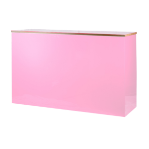 light pink acrylic bar