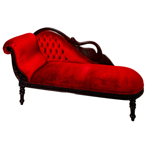 Red Loveseat 