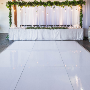 White Dance Floor