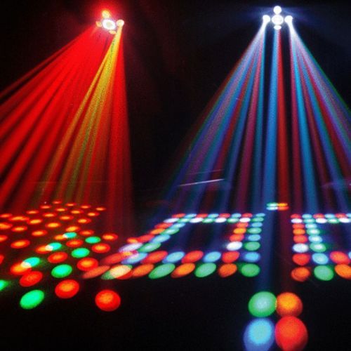 Circus LED Party Light Blue Pattern 