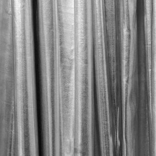 Metallic Drape - Silver