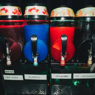 slushie machine with four flavours