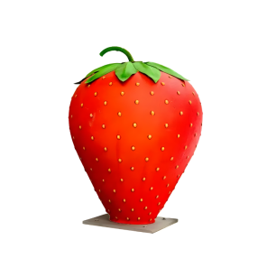 strawberry prop