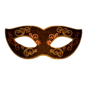 black and gold masquerade mask 