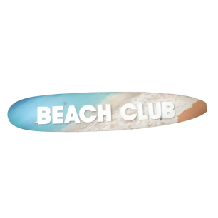 beach club surfboard