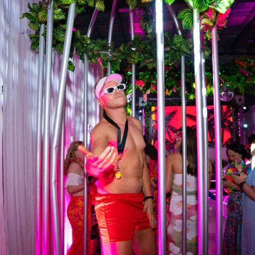 Dance Cage Beach Club Party