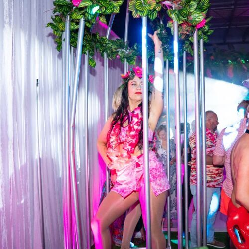 Dance Cage Beach Club Party