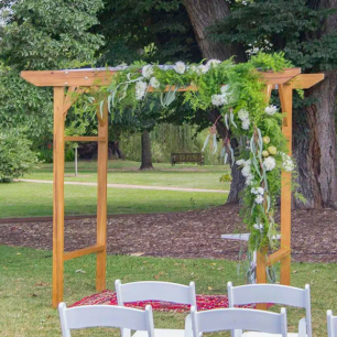 Wooden Wedding Arch