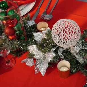 Christmas Centrepiece  Garland Runner