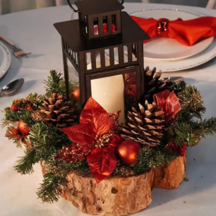 Christmas Centrepiece  Lantern