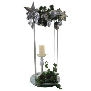 silver table centrepiece 