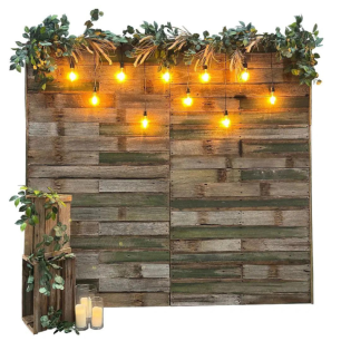 rustic wooden backdrop