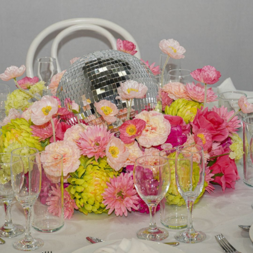 bight floral centrepiece