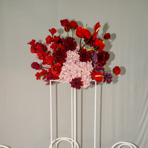 pinks and red florals