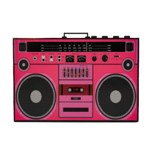 Pink Boom Box