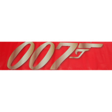 Themed Entrance Banners - 007 Red Logo
