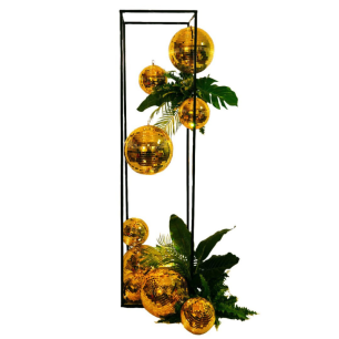 Disco Display - Golden Tropical