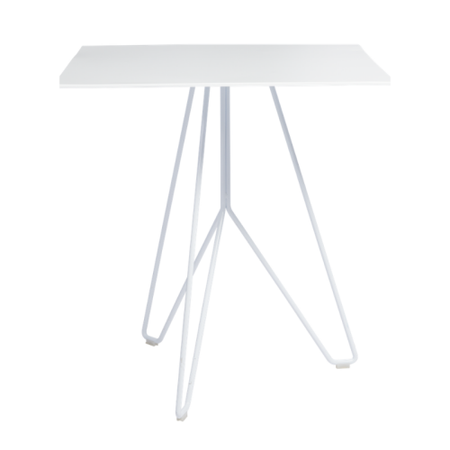 classic square cafe table