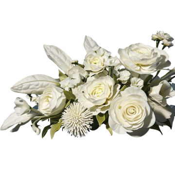 large winter white floral centrepiece