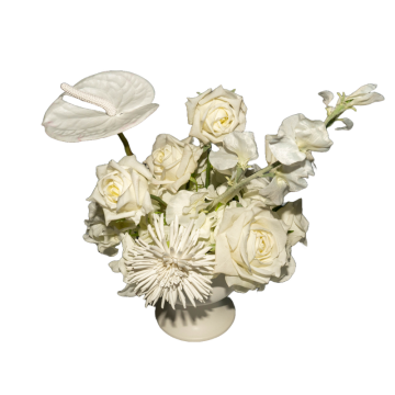 white florals 