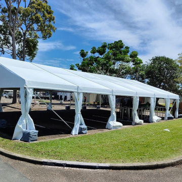white marquee