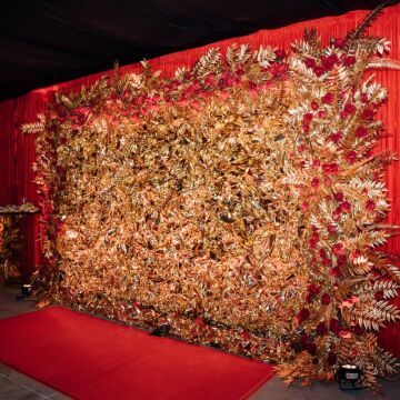Crinkle Wall Panel - Gold