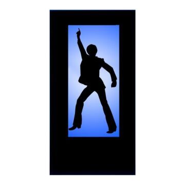 Disco Silhouette 2