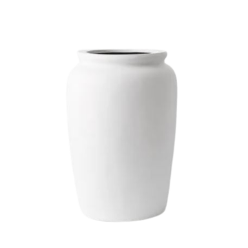 White Imperial Pot 