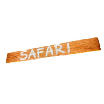Safari Sign 