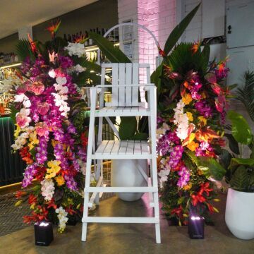 Tropical Floral Pillar 2