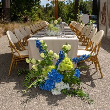 Blue & Green Floral Arrangement 3