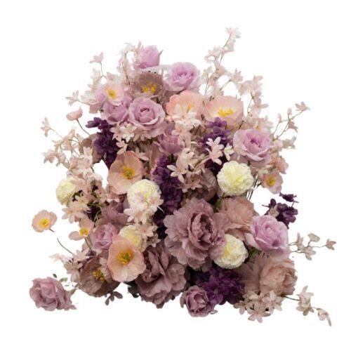 Pink & Purple Floral Centrepiece 3
