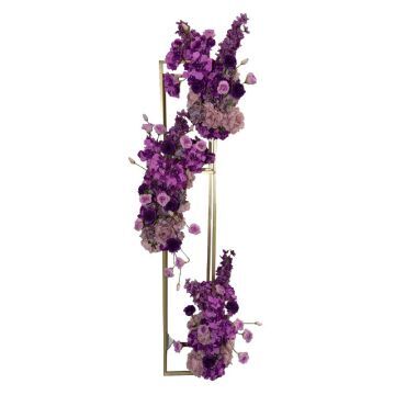 Purple Floral Stand