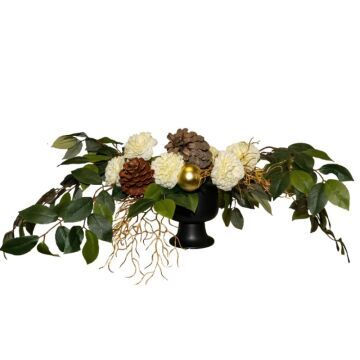 Green Leaf Christmas Centrepiece