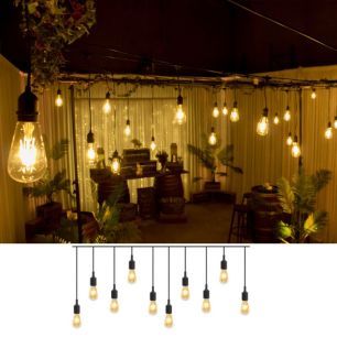 festoon pendant hanging lights