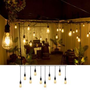 festoon pendant hanging lights