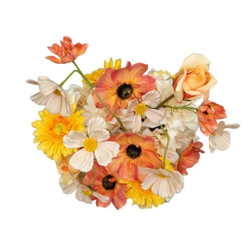 Peach & Blush Floral Centrepiece