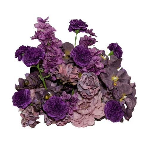 Purple Floral Centrepiece Medium