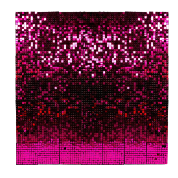 Pink Sequin Wall