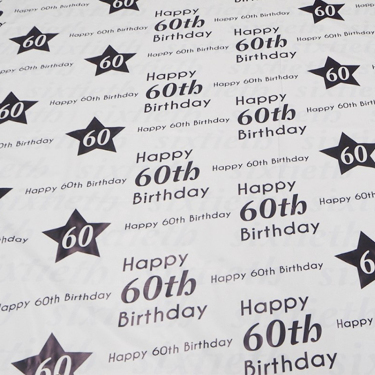 60th Birthday Backdrop