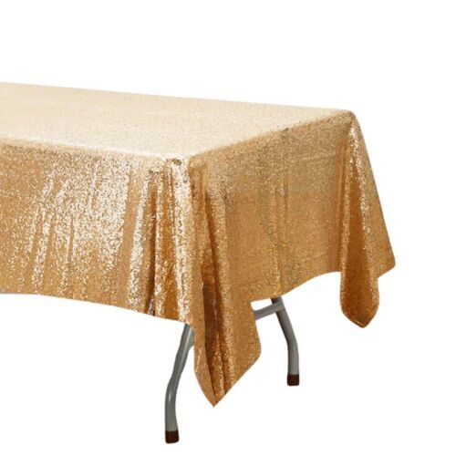 gold sequin overlay
