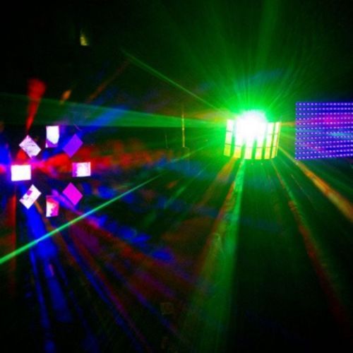 party lights bundle UV LED RGB FGE