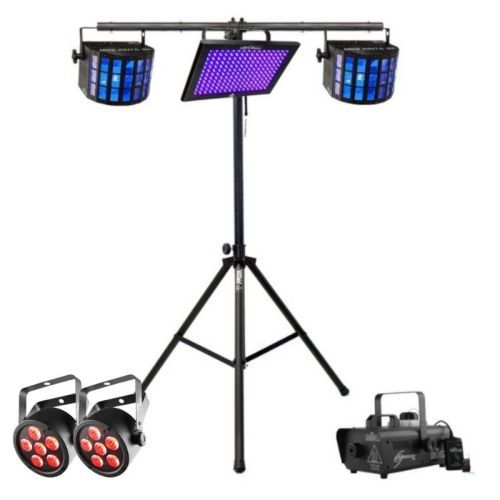 Party Lights Package, Smoke MAchine, UV light