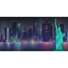 Themed Backdrops Large - NYC Skyline